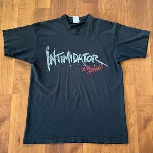 Dale Earnhardt Intimidator NASCAR T-shirt Size L Vintage